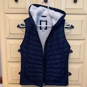 Nautical hooded vest